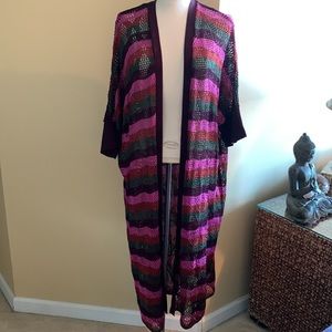 ZARA knit kimono , cardigan 💜